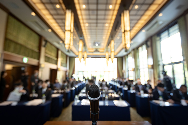 新商品発表会の画像